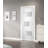 Sete Frosted Glass Standard White Door Slab-58145314