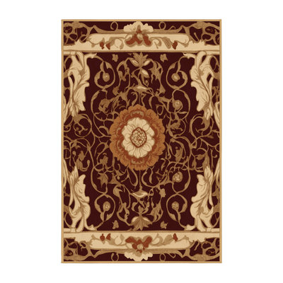 Opulent Scroll Rug