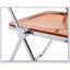 Chaise d'appoint avec structure en acier, plastique