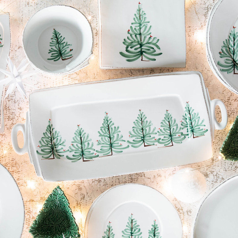 Lastra Holiday Stoneware Platter