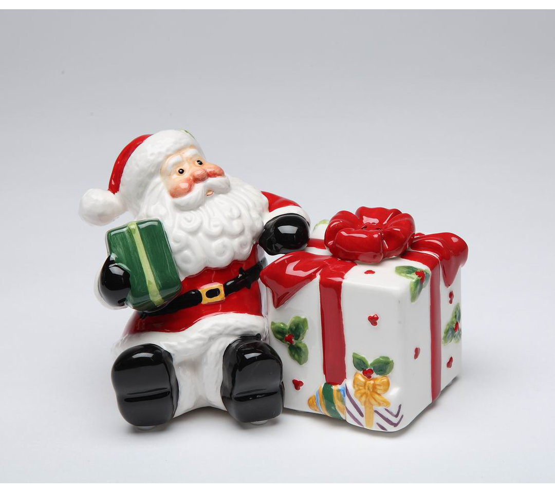Cosmos Gifts Santa with Gift Salt or Pepper Shaker Cosmos Gifts