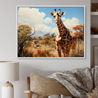 «African Savannah Stroll I» sur toile