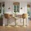 Swivel Yes Bar Stool with Steel Frame