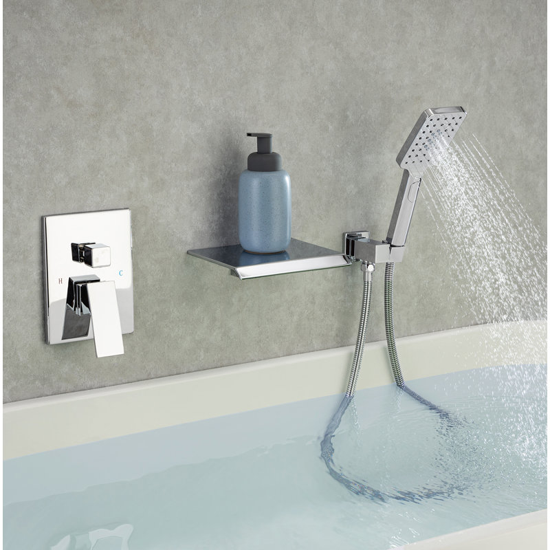 All-In-One Kit with Rough in-Valve, Chrome