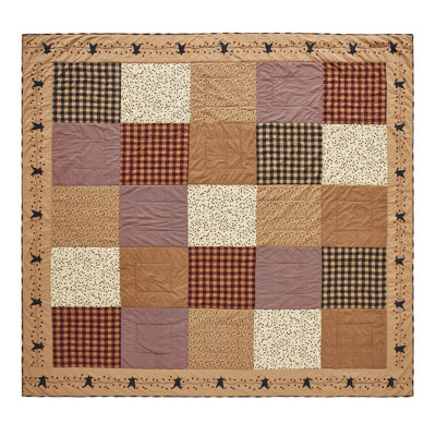 Country Rustic Cotton Patchwork Quilt
