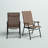 Ellenberger Premium All-Weather Wicker Outdoor Folding Dining Armchair