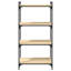 Abdulbasit 120 cm H x 30 cm W Standard Bookcase-1475694872-1475694877