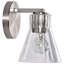 Meuble-lavabo 1 lumière Spruill - verre transparent-2078592901