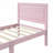 Twin Wood Platform Bed Frame