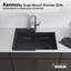 Kennon 33" L x 22" W Double Basin Dual Mount Kitchen Sink-1385441010