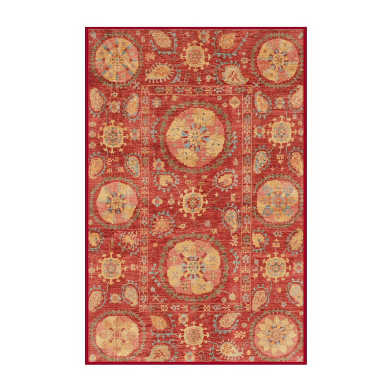Tapis abstrait moderne 3901, Rectangle de 2 pi x 3 pi