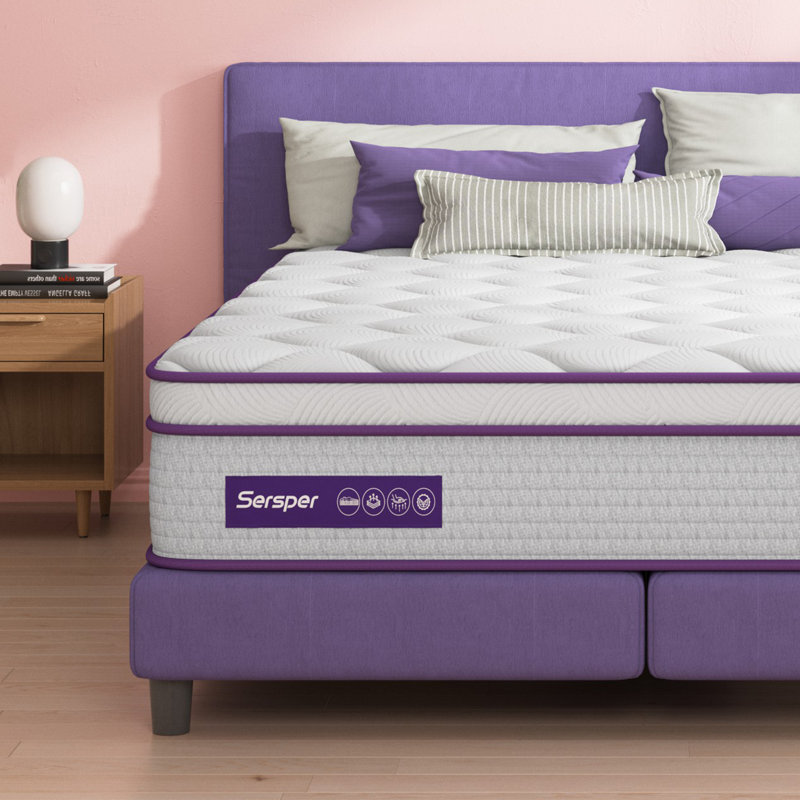 Medium Hybrid Mattress, Full, 8"