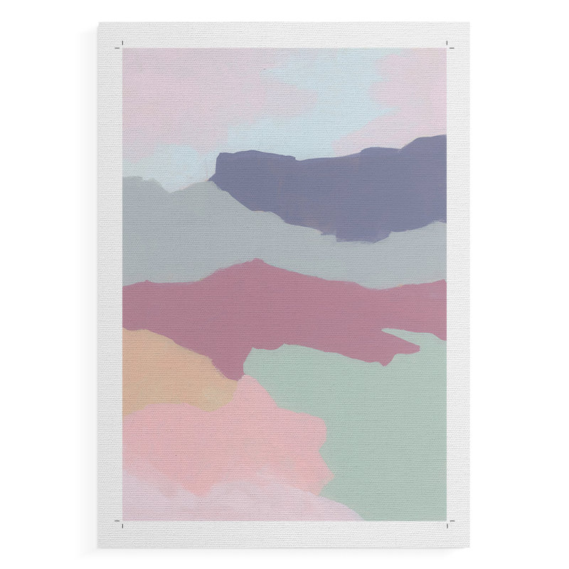 Desert Prism I - Impression sur toile seulement - NON CADRE, H 27 po x l 18 po