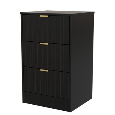 Atsumi 45cm W Manufactured Wood Bedside Table