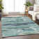 Premium Machine Washable Prisco Aloe Rug