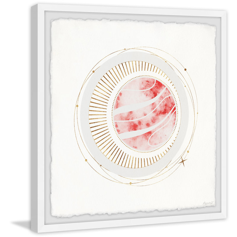 Marked Border by Marmont Hill - Single Picture Frame Print, 81cm H x 81cm W x 3.81cm D