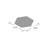 Aster 8.63" x 9.88" Porcelain Patterned Wall & Floor Tile