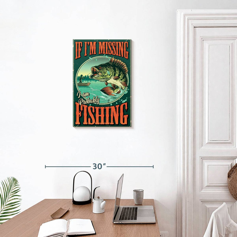 Senne Bass Fishing, H 24 po x l 16 po