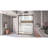 DreamLine Encore 30 inch D x 60 inch W x 78 3/4 inch H Semi-Frameless Bypass Shower Door in Oil Rubbed Bronze with Right Drain White Shower Base Kit-29346422-29346427-132254060