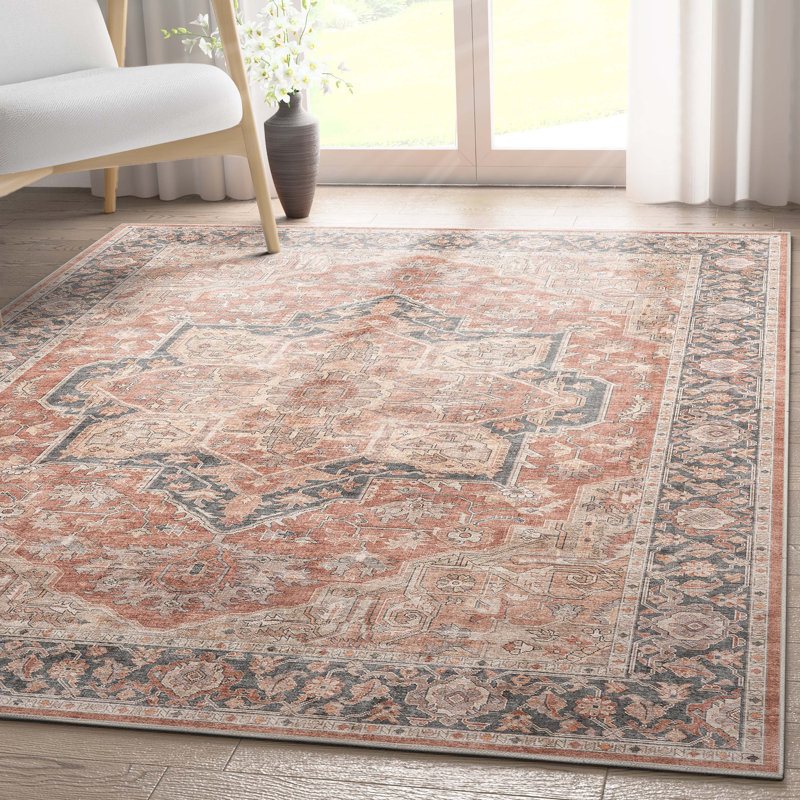 Kehr Vintage Oriental Flat-Weave Rug, Rectangle 5'3" x 7'3"