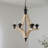 Amedeo 6 - Light Wood Empire Chandelier