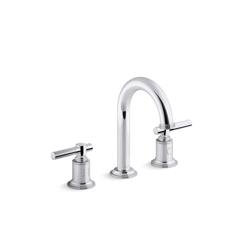 Central Park West™ Sink Faucet, Arch Spout, Lever Handles, Chrome