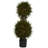 Cedar Double Ball Topiary with Lights