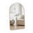 Contemporary Arched Wall Mounted Bathroom Vanity Mirror with Aluminum Alloy Frame-1578852355-1578852365