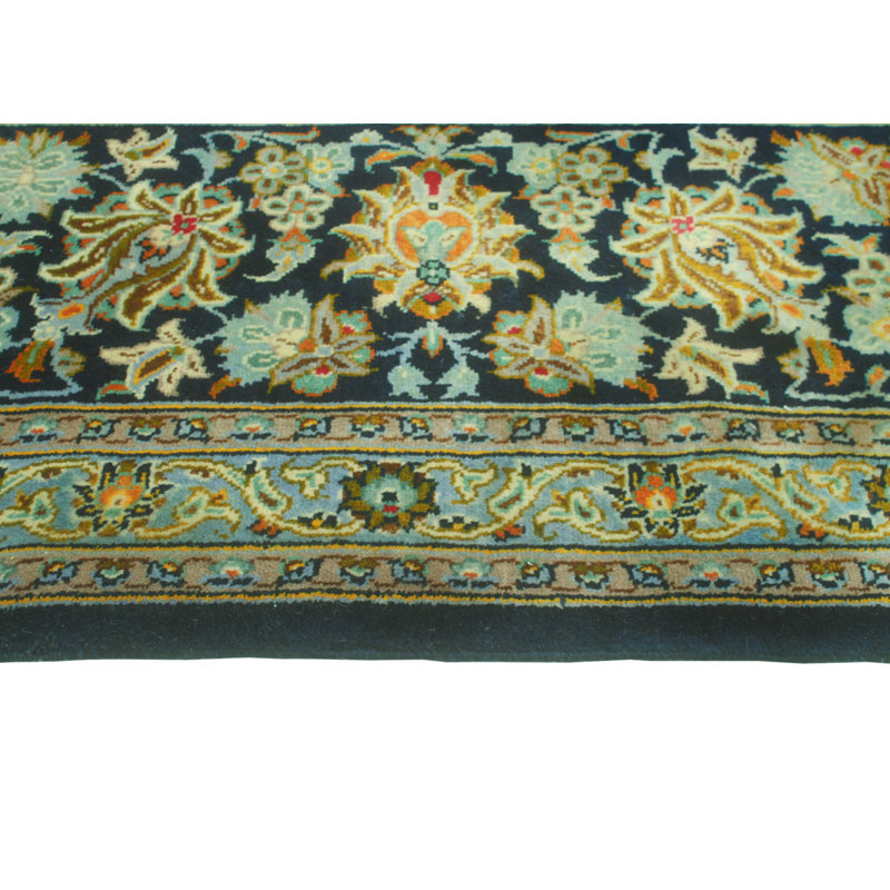 Fulvio One-of-a-Kind 9'10" X 13'5" 2022 Wool Area Rug Navy