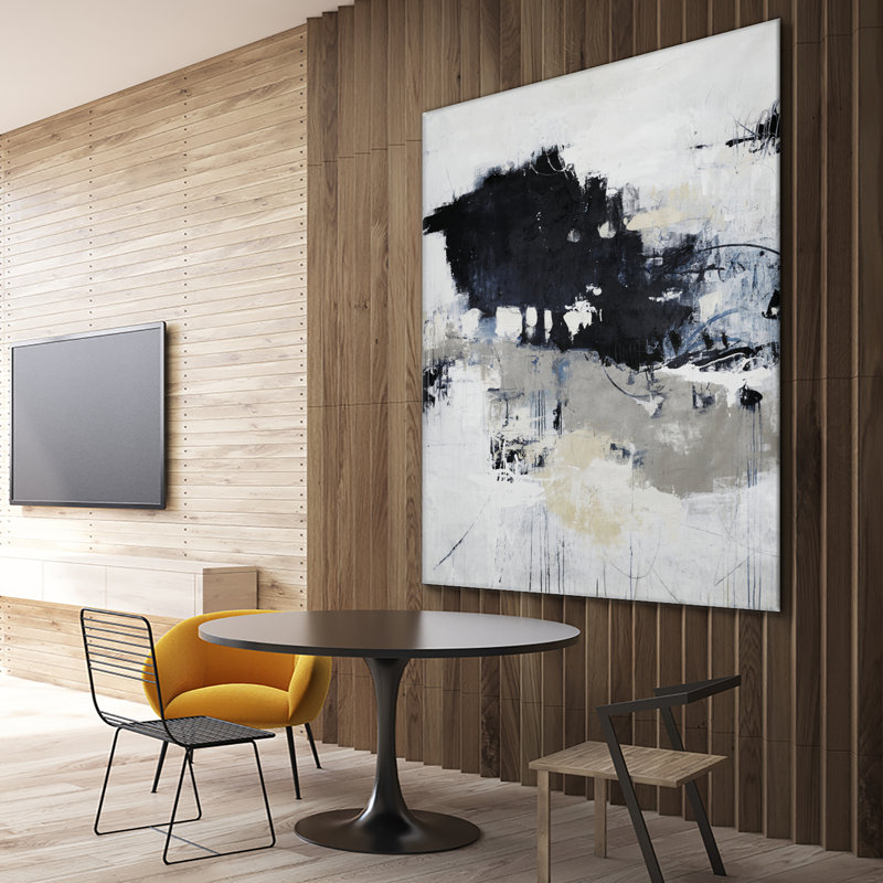 «Big Bonanza» sur toile par Daleno, reproduction d'art, H 54 po x l 54 po x P 1,5 po