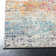 Felty Abstract Gray/Pink Area Rug