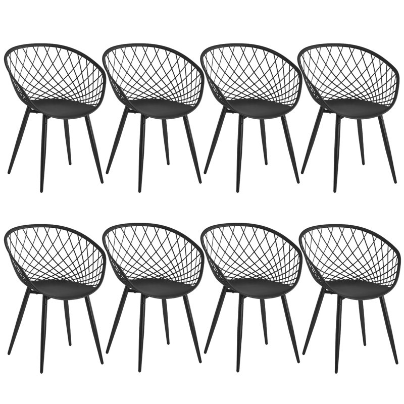 46cm H Armchair in Black