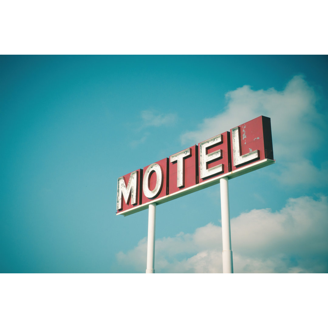 Leinwandbild Vintage Motel IV von Recapturist