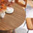 Diartis Round Solid Wood Base Dining Table-360689240