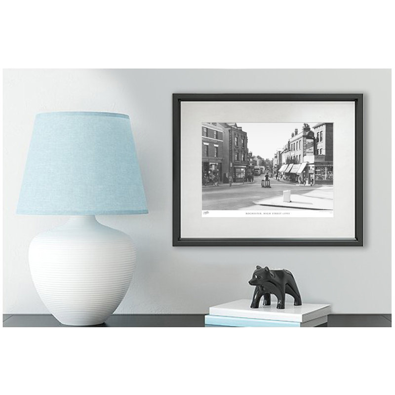 Rochester, High Street C1955 by Francis Frith - Single Picture Frame Print, 45cm H x 60cm W x 2.3cm D
