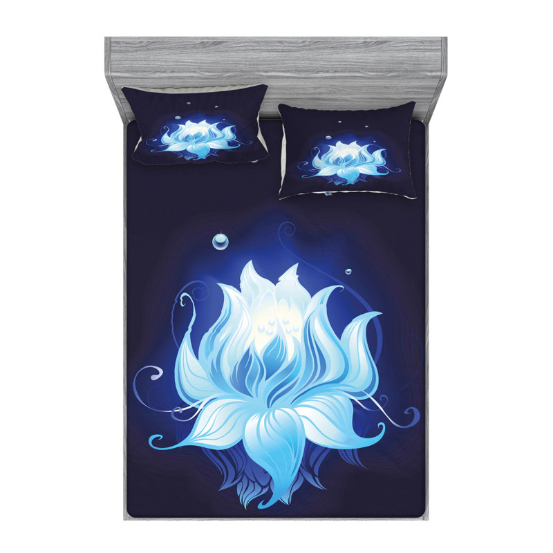 Microfiber Sheet Set, Full/Double Sheet Set +Fitted Sheet +2 Pillowcases