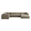 Canapé modulaire avec méridienne L-31790002-31790004