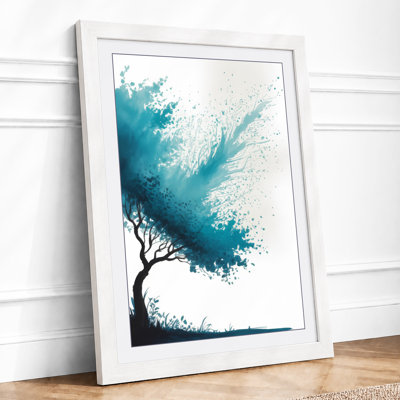 Tree Bursting Colour Modern - Print