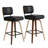 Swivel Upholstered Bar Height Stool-933675820