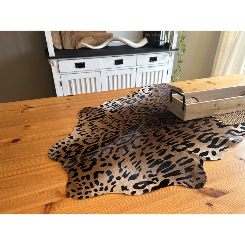 Lodhia Jaguar Print Calfskin 