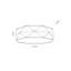 Banna Fabric Flush Mount-917730511