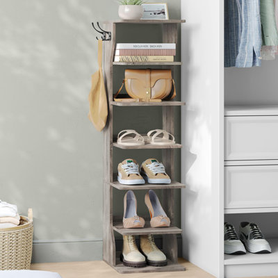 6 Pair Shoe Rack