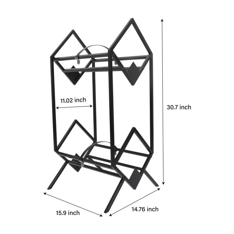Étagère de rangement en métal H 30,7 po