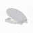 17”round all white