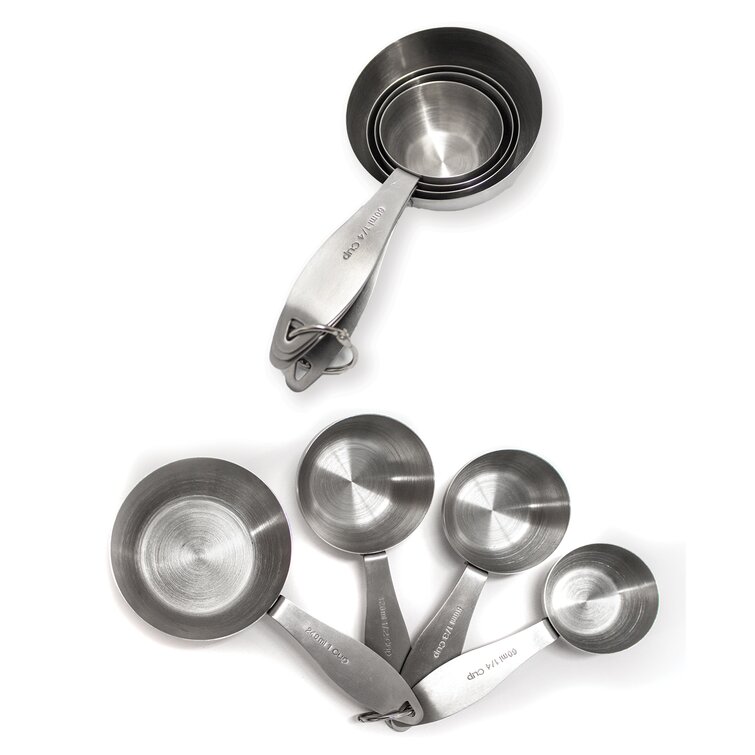 Berghoff Stainless Steel 4pc Measuring Cups, Silver : Target