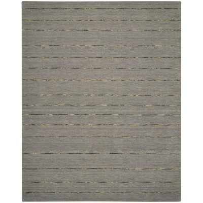 Solid Colour Hand Woven Area Rug