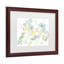 Danhui Nai «Aqua Roses Shadows», art encadré mat-1181658221-1181658220