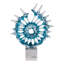 Sculpture en spirale abstraite Bixler