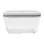 Fresh & Easy Glass Airtight Meal Prep 2.11 Qt Food Storage Container