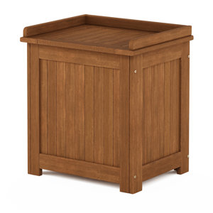 Ermont Outdoor Solid Wood Deck Box